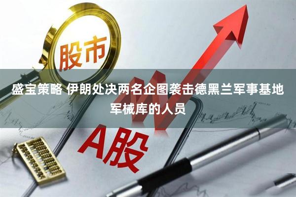 盛宝策略 伊朗处决两名企图袭击德黑兰军事基地军械库的人员